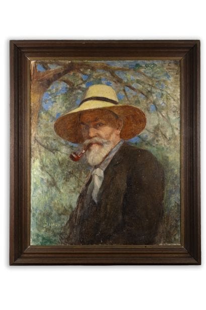 Ecole FRANCAISE, vers 1900
Portrait d'homme
Huile...