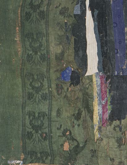 Ge Ba - Chine XXe siècle
Tableau-collages...
