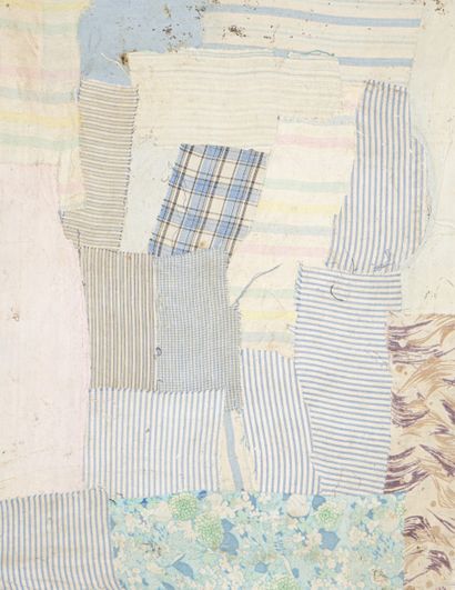 Ge Ba - Chine XXe siècle
Tableau-collages...