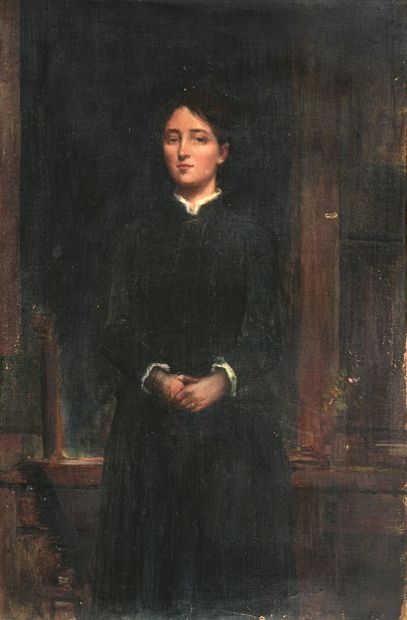 Marcel MEYS (1858-?)
Portrait de femme
Huile...