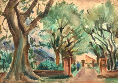 Willy EISENSCHITZ (1889-1974)
L'allée de...