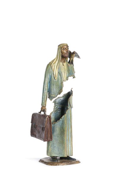 Bruno CATALANO (1960)
Prince du desert. 2014
Bronze...