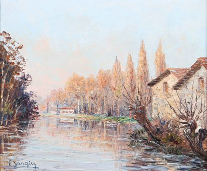 MARGIN (XX)
Cognac, bords de Charente
Huile...