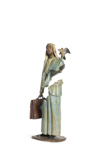 Bruno CATALANO (1960)
Prince du desert. 2014
Bronze...
