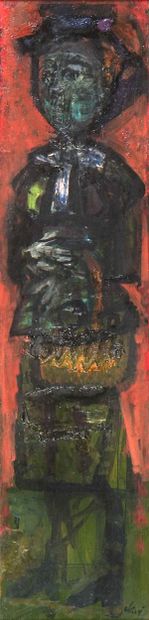 Antoni CLAVÉ (1913-2005)
Femme au chapeau
Huile...