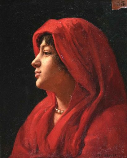 Jean BENNER (1836-1906)
Portrait de femme...
