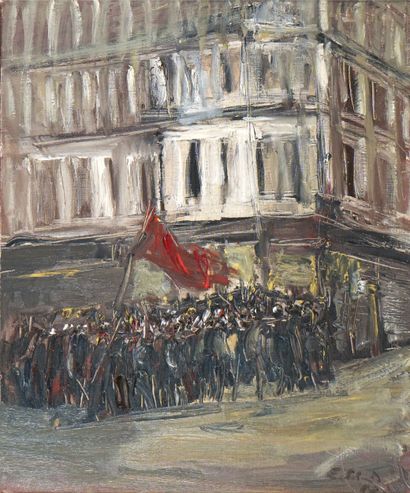 Erich SCHMID (1908-1984)
La révolte
Huile...