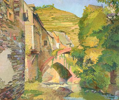 Henry VALENSI (1883-1960)
Estaing, 1945
Huile...