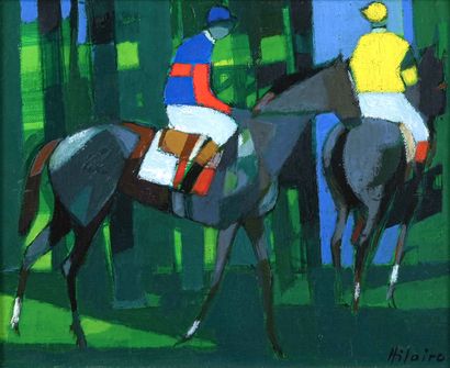 Camille HILAIRE (1916-2004)
Pesage
Huile...