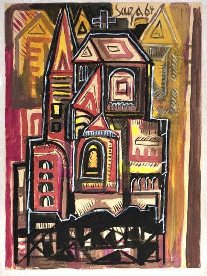 Francis NEWTON SOUZA (1924-2002)
Composition....