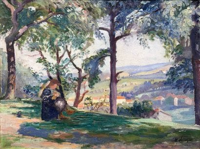 Henri Baptiste LEBASQUE (1865-1937)
Paysage...