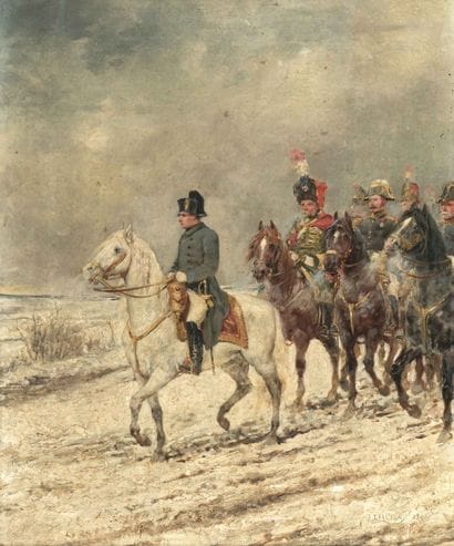 Jules DELAUNAY (c.1845-1906)
Napoléon
Huile...