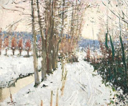 Pierre Eugène MONTEZIN (1874-1946)
Neige...