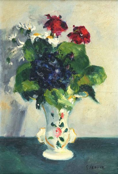 Gaston SEBIRE (1920-2001)
Bouquet de fleurs
Huile...
