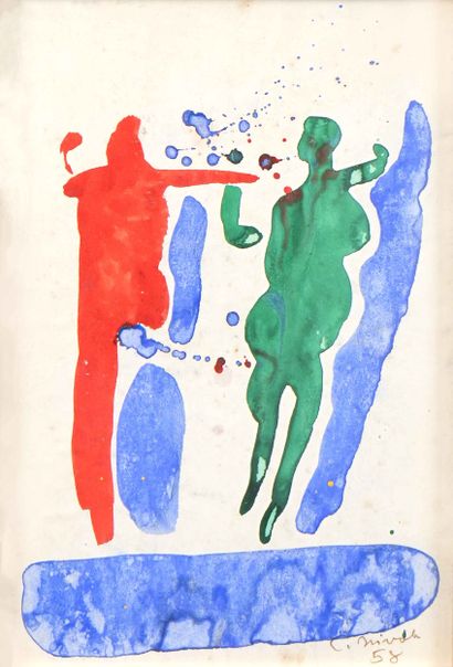Constantino NIVOLA (1911-1988)
Composition....
