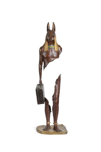 Bruno CATALANO (1960)
Anubis. 2015
Bronze...