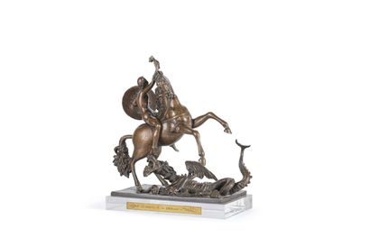 Salvador DALI (1904-1989) d’après
Saint-Georges...