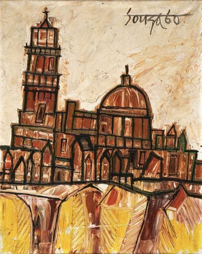 Francis Newton SOUZA (1924-2002)
Church....