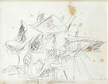 Constantino NIVOLA (1911-1988)
Composition....