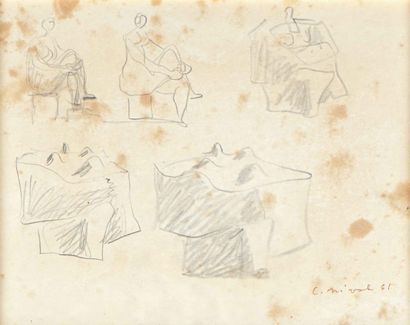 Constantino NIVOLA (1911-1988)
Composition....