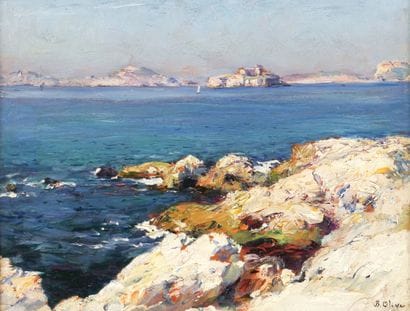 Jean-Baptiste OLIVE (1848-1936)
La corniche...