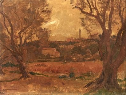 Émile Charles DAMERON (1848-1908)
Paysage
Huile...