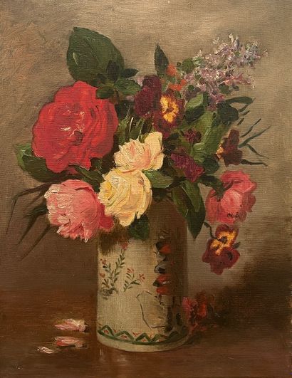 Ecole du début du XXème siècle
Bouquet de...