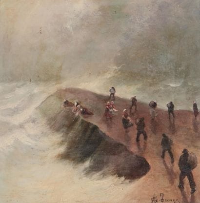 Adolf Gorgini TOSCANO (1855-1915)
Paysage
Huile...