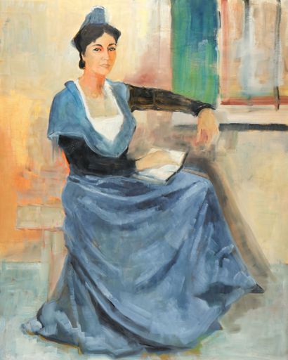Paul Georges KLEIN (1909-1994)
Arlésienne
Huile...