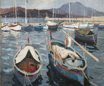 Maurice MARTIN (1894-1978)
Les barques en...