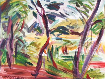 Antoine FERRARI (1910-1995)
Les grands arbres
Huile...