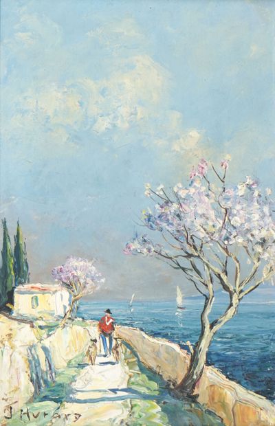 Joseph HURARD (1887-1956)
Amandier en bord...