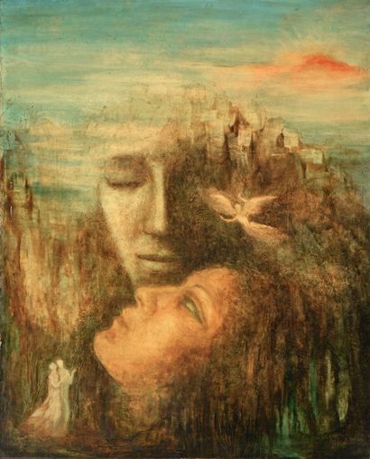 Marguerite BORDET (1909-2014)
Le ciel et...