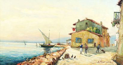 Joseph HURARD (1887-1956)
Les Martigues
Huile...