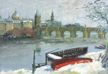 Rudolf LEXA (1915-2003)
Pont de Prague
Huile...