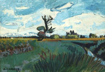 Auguste CHABAUD (1882-1955)
Paysage
Huile...