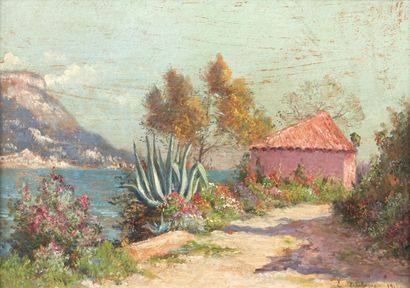 Eugène Jules DELAHOGUE (1867-1934)
Beaulieu....