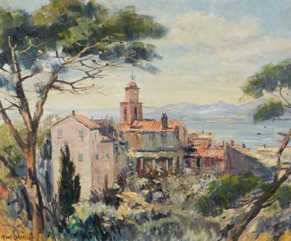 Tony CARDELLA (1898-1976)
Saint Tropez
Huile...