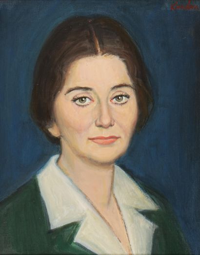 Rudolf KUNDERA (1911-2005)
Portrait de dame
Huile...