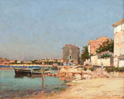 Jean-Baptiste OLIVE (1848-1936)
Le port de...