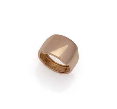 CARTIER, vers 2000
BAGUE SANTOS en or rose...