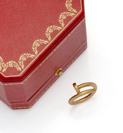 CARTIER
BAGUE JUSTE UN CLOU en or jaune 18K...