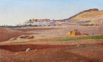 Alexandre ROUBTZOFF (1884-1949)
El-Kef. 1948
Oil...