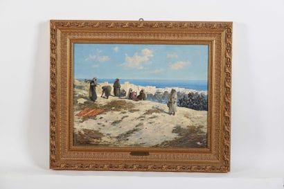 Friedrich Hugo D'ALÉSI (1849-1906)
Laveuses...