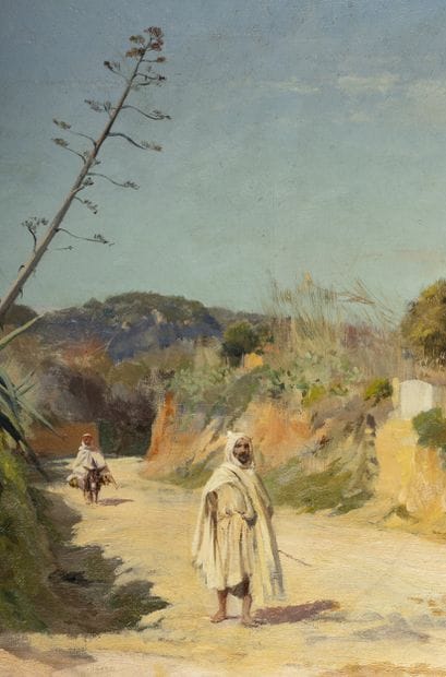 Eugène GIRARDET (1853-1907)
Le chemin
Huile...