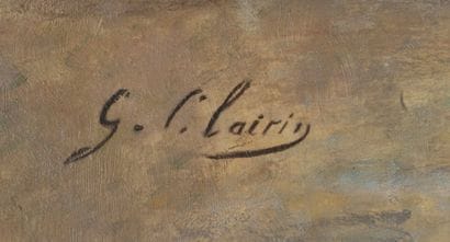 Georges CLAIRIN (1843-1919) 
Le garde de...