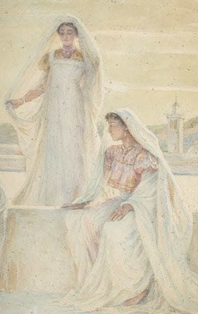 Albert AUBLET (1851-1938)
Les femmes sur...