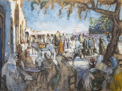 Adrien Jean LE MAYEUR DE MERPRES (1880–1958)
Market...