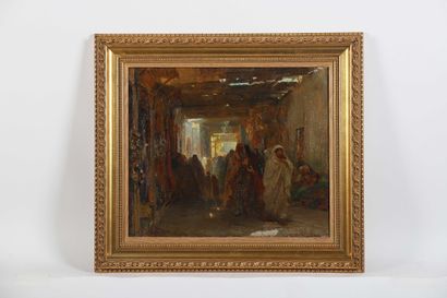 Albert CHARPENTIER (1878-1951)
The Souk
Oil...