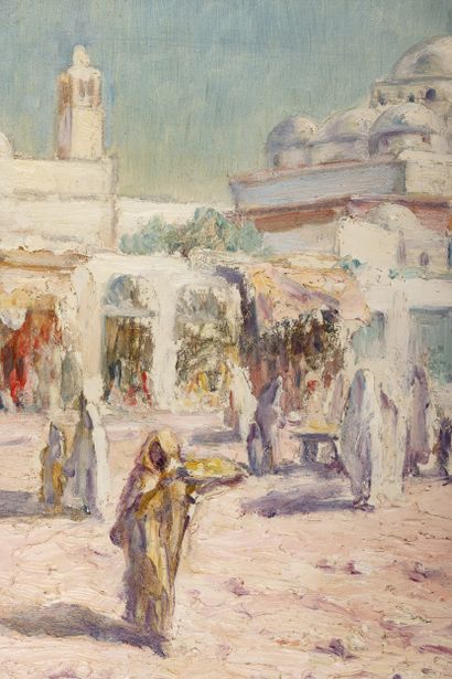 Odette BRUNEAU (1891–1984)
Two Berber Women
Oil...